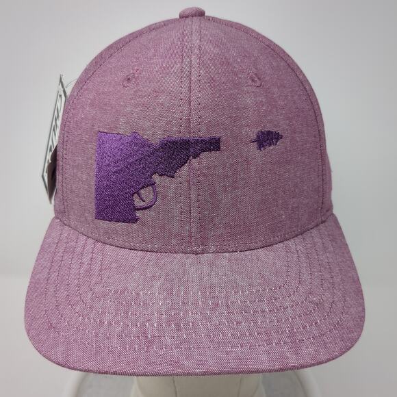 Idaho Tree-Gun Snapback Cap Purple One Size Adjustable W/ Tags Original Chuck - Picture 2 of 10